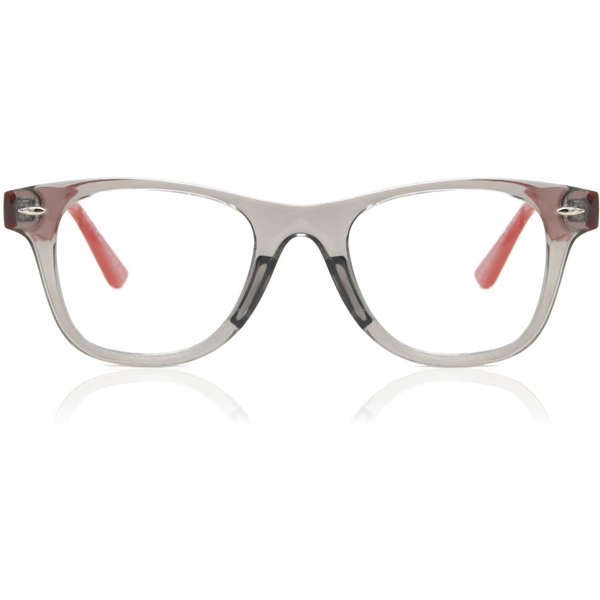 Square Full Rim Plastic Kids' Prescription Eyeglasses Online Clear Size 47 - Free Lenses - Blue Light Block Available - SmartBuy Collection