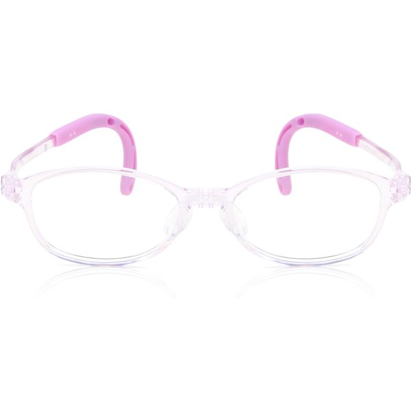 子供用 楕円形 TR90 ピンク サングラス - アンチブルーライト - SmartBuy Collection