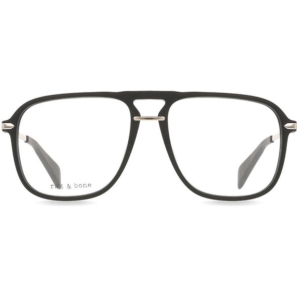 Rag & Bone RNB7006 I46 Men's Eyeglasses Black Size 54 - Blue Light Block Available