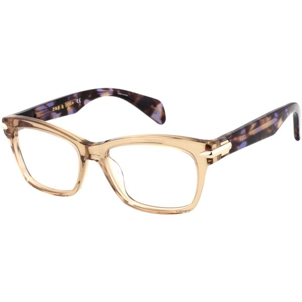 Rag & Bone RNB3004 DEX Women’s Eyeglasses Brown Size 50 - Blue Light Block Available