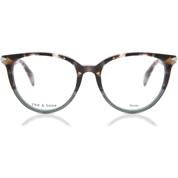 Rag & Bone RNB3027 AB8 Women’s Eyeglasses Tortoiseshell Size 51 - Blue Light Block Available