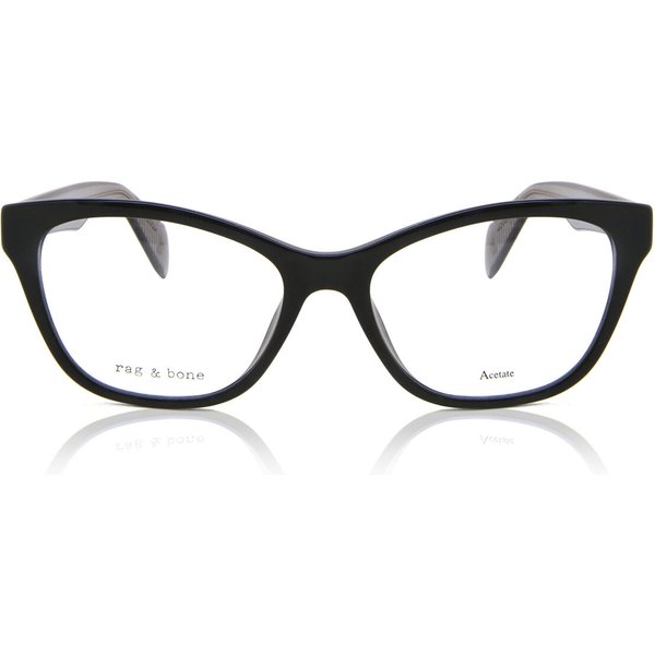 Rag & Bone RNB3039 08A Women’s Eyeglasses Black Size 54 - Blue Light Block Available