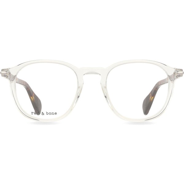 Rag & Bone RNB7020 900 Men's Eyeglasses Clear Size 48 - Blue Light Block Available