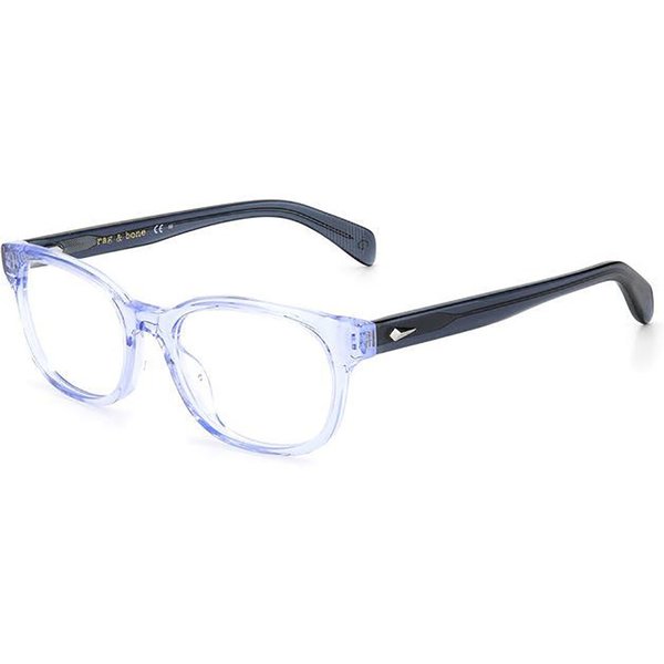 Rag & Bone RNB8000 PJP Men's Eyeglasses Blue Size 53 - Blue Light Block Available