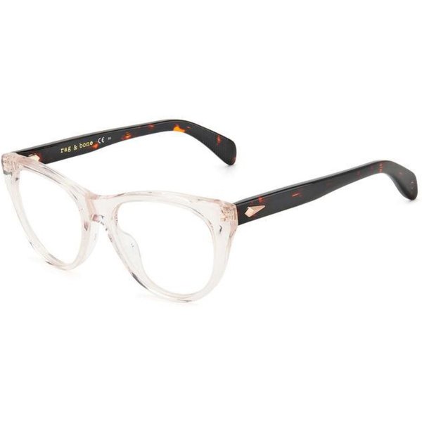 Rag & Bone RNB3054 35J Women’s Eyeglasses Pink Size 51 - Blue Light Block Available