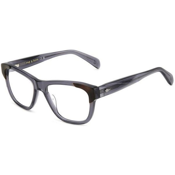 Rag & Bone RNB7061/G Asian Fit ACI Men's Eyeglasses Clear Size 55 - Blue Light Block Available