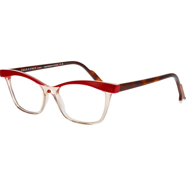 Face a Face Bocca Kahlo 2 2657 Men's Eyeglasses Red Size 53 - Blue Light Block Available