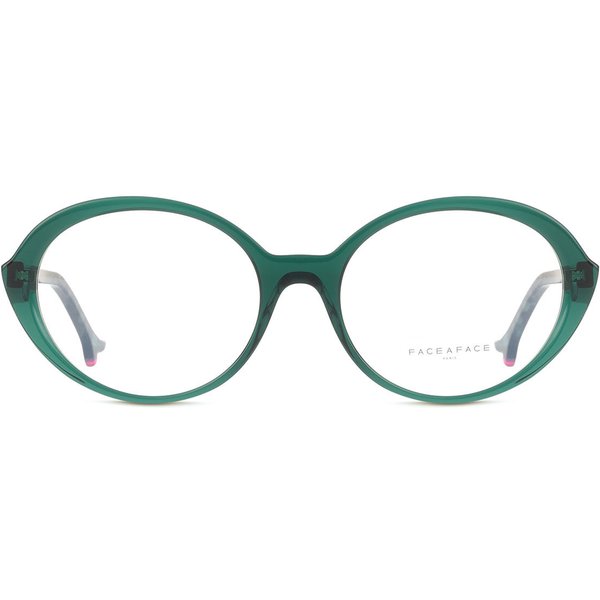 Face a Face Bocca Plum 2 1026 Women’s Eyeglasses Green Size 54 - Blue Light Block Available