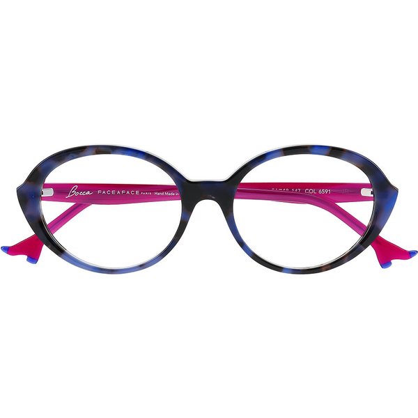Face a Face Bocca Plum 2 6591 Women’s Eyeglasses Tortoiseshell Size 54 - Blue Light Block Available