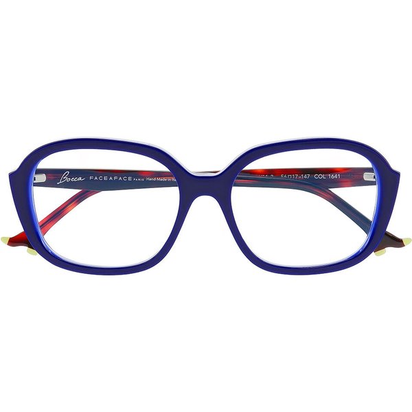 Face a Face Bocca Plum 3 1641 Women’s Eyeglasses Blue Size 56 - Blue Light Block Available