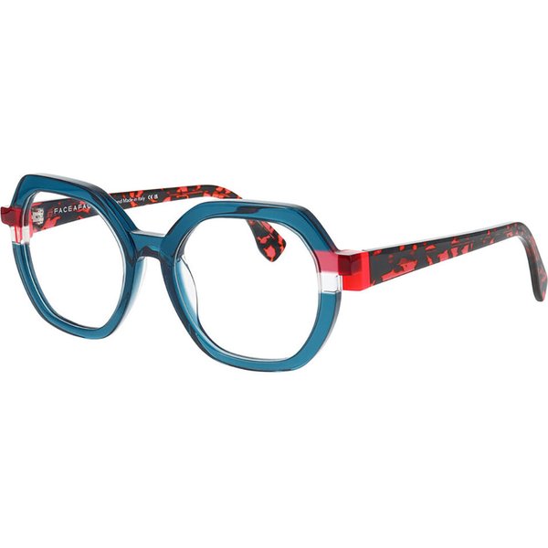 Face a Face Futur 2 3936 Women’s Eyeglasses Blue Size 52 - Blue Light Block Available
