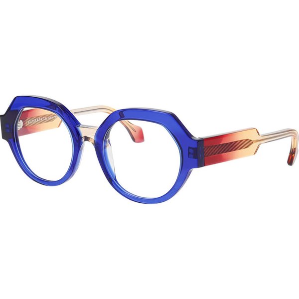 Face a Face Ties 2 1682 Women’s Eyeglasses Blue Size 51 - Blue Light Block Available