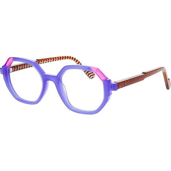 Face a Face Forest 1 8761 Women’s Eyeglasses Purple Size 48 - Blue Light Block Available