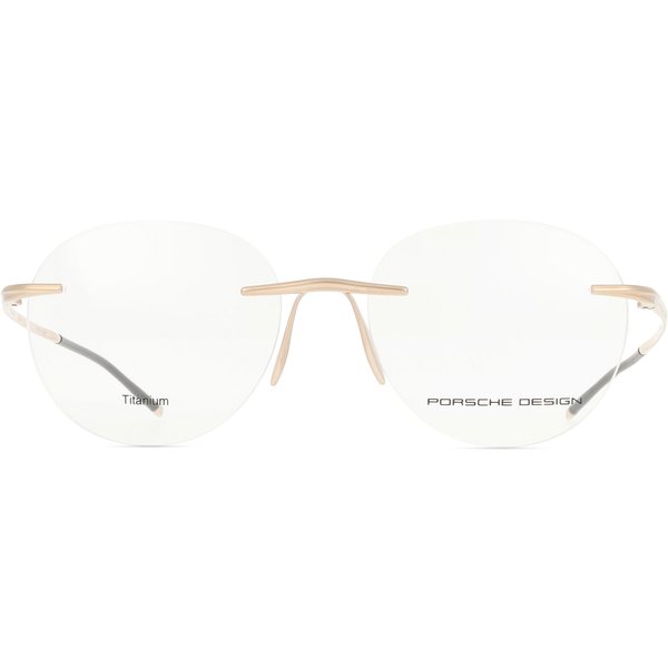 Porsche Design P8362 B Men's Eyeglasses Gold Size 55 - Blue Light Block Available