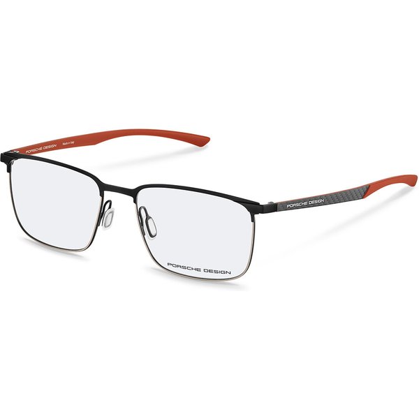 Porsche Design P8753 A Men's Eyeglasses Black Size 55 - Blue Light Block Available
