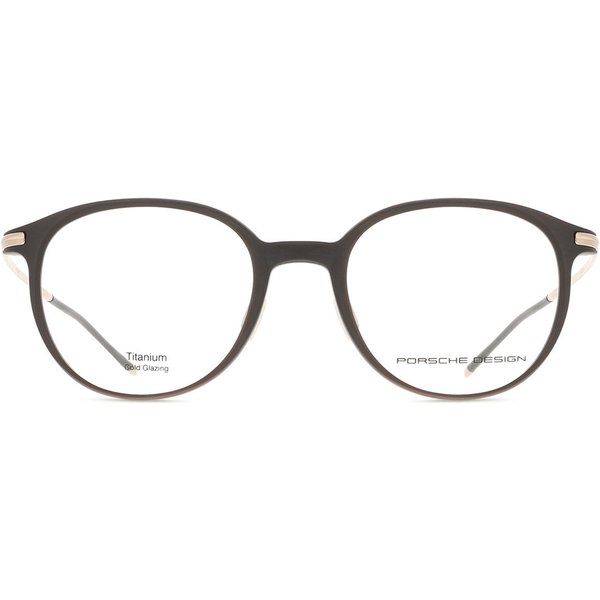 Porsche Design P8734 E000 Men's Eyeglasses Brown Size 51 - Blue Light Block Available