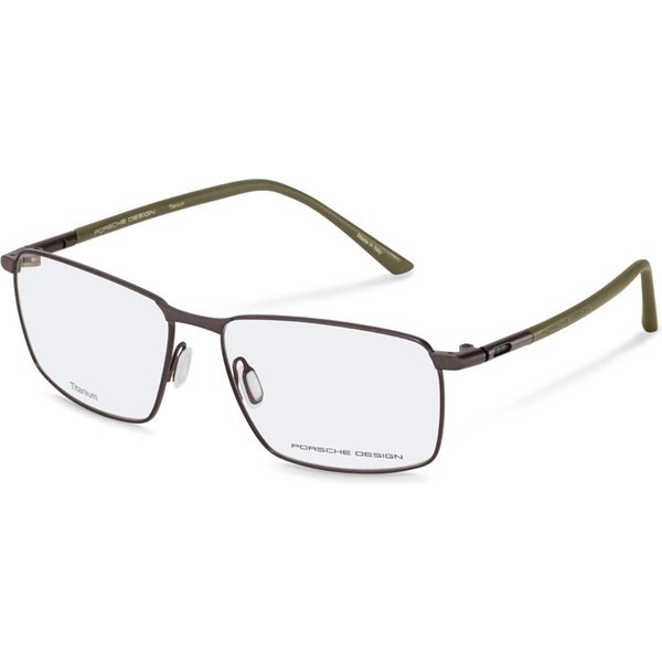 Porsche Design P8766 D000 Men's Eyeglasses Brown Size 56 - Blue Light Block Available