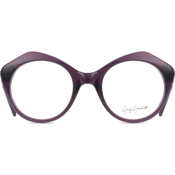 Yohji Yamamoto 1004 717 Men's Eyeglasses Purple Size 51 - Blue Light Block Available