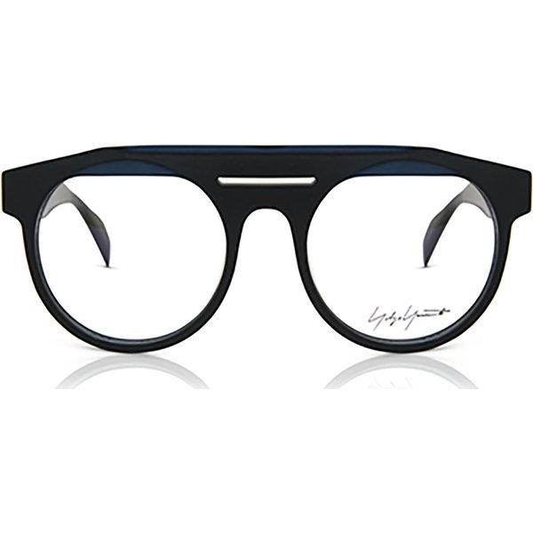 Yohji Yamamoto 1032 613 Men's Eyeglasses Blue Size 52 - Blue Light Block Available