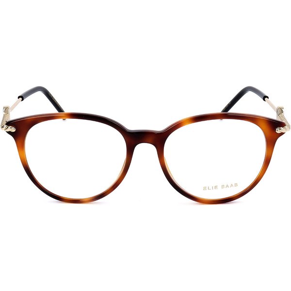 Elie Saab ES 090 086 Women’s Eyeglasses Tortoiseshell Size 49 - Blue Light Block Available