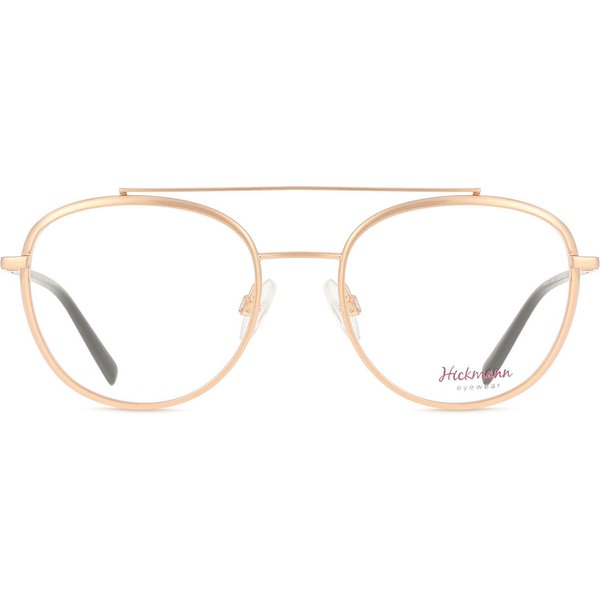Ana Hickmann AH1077 04A Women’s Eyeglasses Gold Size 54 - Blue Light Block Available