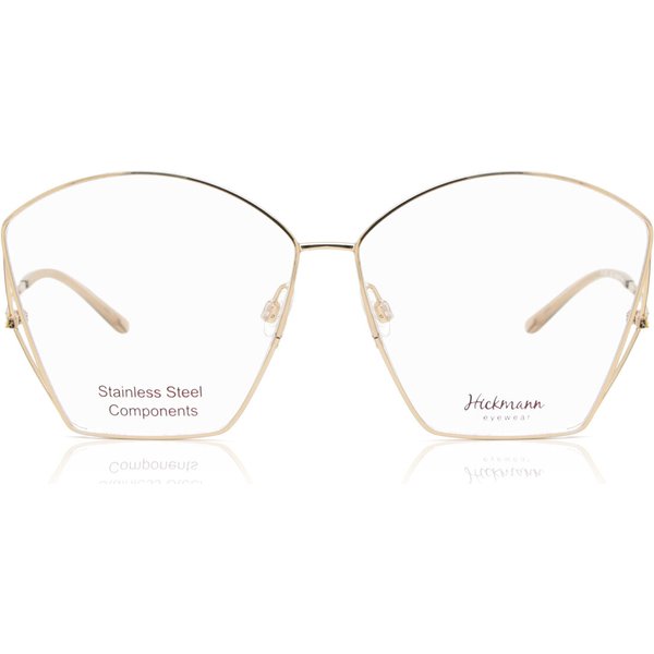 Ana Hickmann HI1084 04A Women’s Eyeglasses Gold Size 60 - Blue Light Block Available