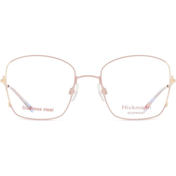 Ana Hickmann HIY1003 01A Men's Eyeglasses Gold Size 50 - Blue Light Block Available