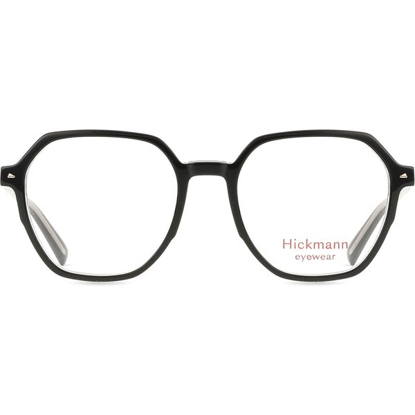 Ana Hickmann HIY6005 A01 Men's Eyeglasses Black Size 49 - Blue Light Block Available