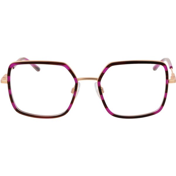 Ana Hickmann HIY1008 E03 Women’s Eyeglasses Brown Size 52 - Blue Light Block Available