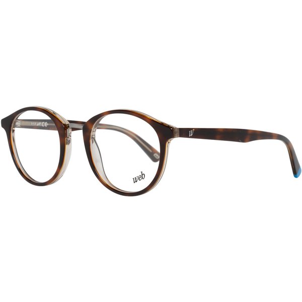 Web Eyewear WE5222 056 Men's Eyeglasses Tortoiseshell Size 48 - Blue Light Block Available