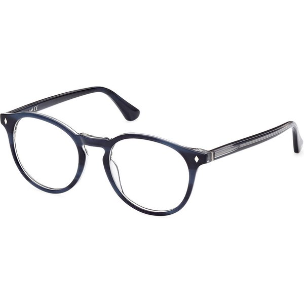 Web Eyewear WE5387 092 Men's Eyeglasses Blue Size 50 - Blue Light Block Available