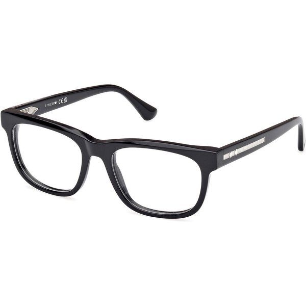 Web Eyewear WE5422 001 Men's Eyeglasses Black Size 54 - Blue Light Block Available