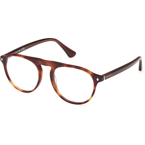 Web Eyewear WE5429 056 Men's Eyeglasses Tortoiseshell Size 52 - Blue Light Block Available