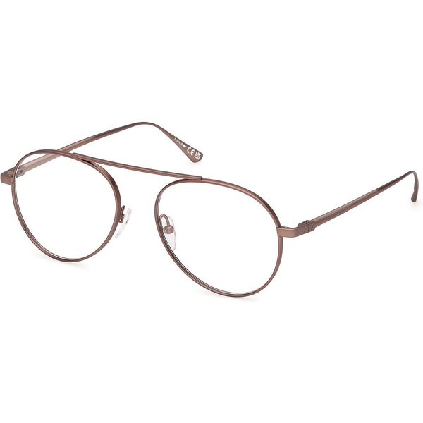 Web Eyewear WE5438 037 Men's Eyeglasses Brown Size 54 - Blue Light Block Available