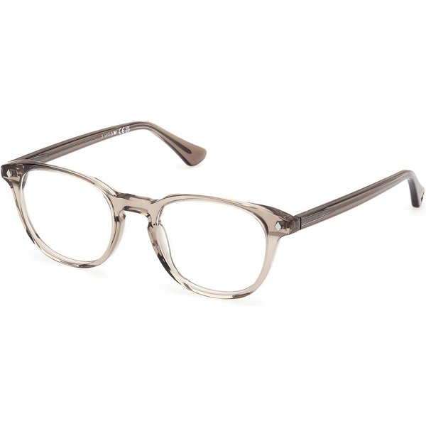 Web Eyewear WE5455 057 Men's Eyeglasses Brown Size 50 - Blue Light Block Available