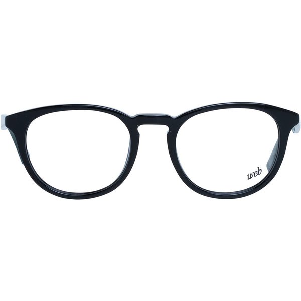 Web Eyewear WE5181/N A01 Men's Eyeglasses Black Size 49 - Blue Light Block Available