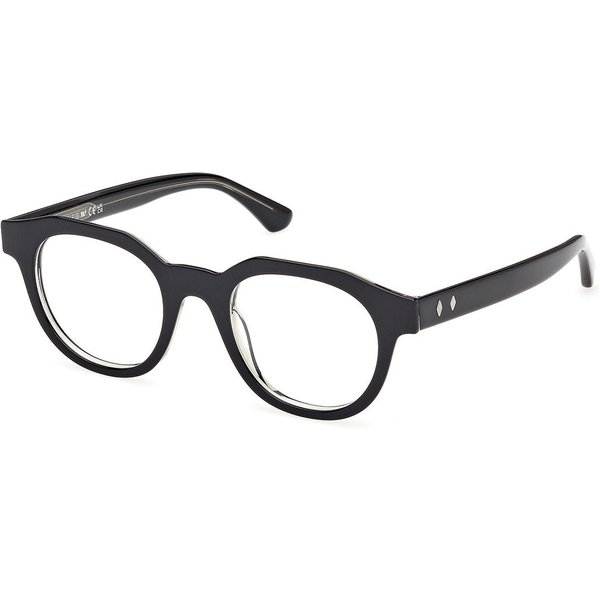 Web Eyewear WE5461 005 Men's Eyeglasses Black Size 48 - Blue Light Block Available