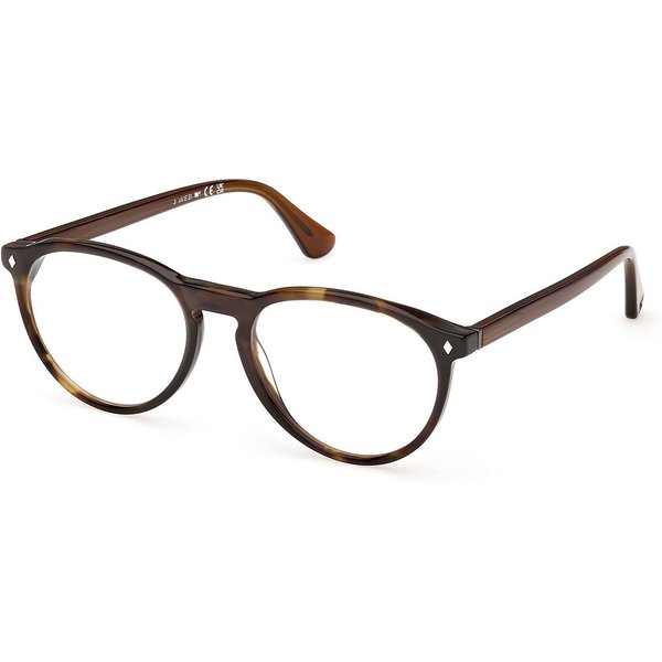 Web Eyewear WE5474 056 Men's Eyeglasses Tortoiseshell Size 54 - Blue Light Block Available