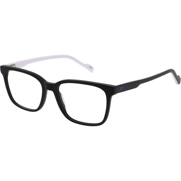 Reebok RBK2001 with Clip-on 005P Men's Eyeglasses Black Size 53 - Blue Light Block Available