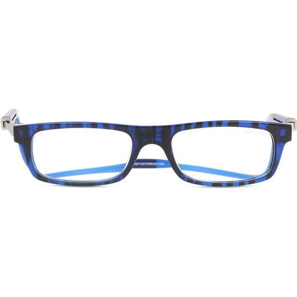 CliC VUNETIC TENORE Blue Men's Eyeglasses Blue Size +2.00 - Blue Light Block Available