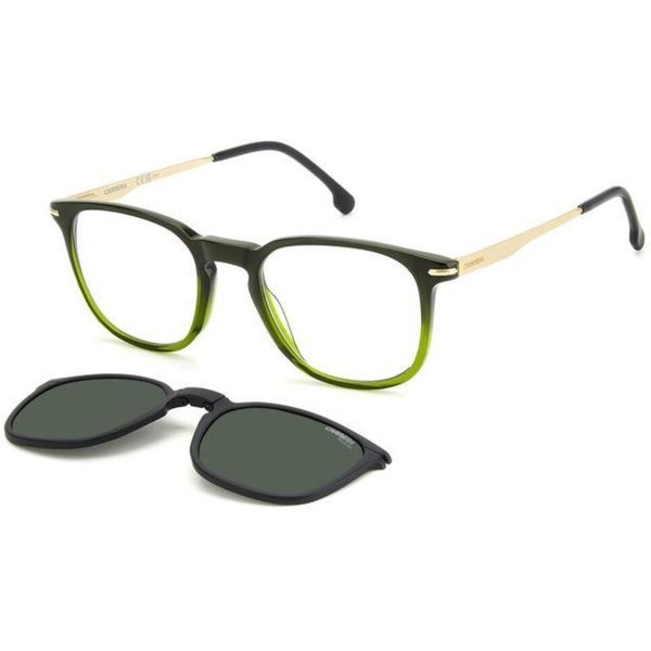 Carrera CA 332/CS with Clip-On 4C3/UC Men's Eyeglasses Green Size 50 - Blue Light Block Available