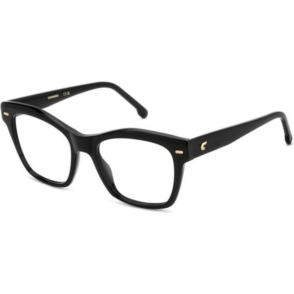 Carrera 3052 807 Women’s Eyeglasses Black Size 52 - Blue Light Block Available