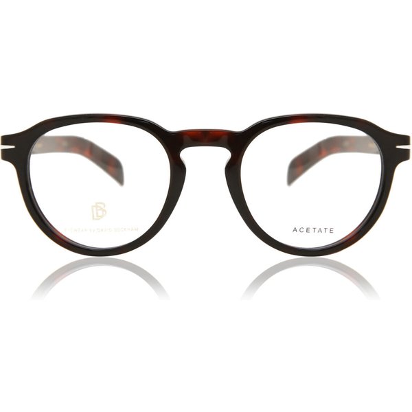 David Beckham DB 7021 0UC Men's Eyeglasses Tortoiseshell Size 48 - Blue Light Block Available
