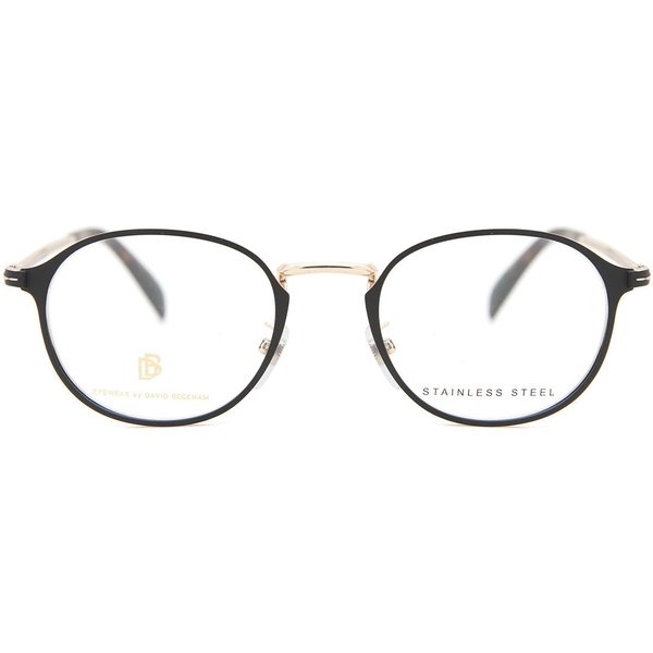 David Beckham DB 7055 I46 Men's Eyeglasses Black Size 48 - Blue Light Block Available