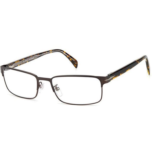 David Beckham DB 1069 05N Men's Eyeglasses Brown Size 55 - Blue Light Block Available