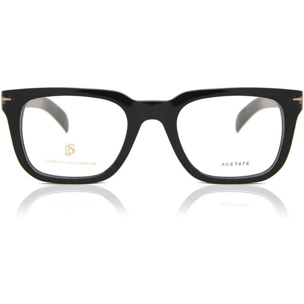 David Beckham DB 7070 807 Men's Eyeglasses Black Size 52 - Blue Light Block Available