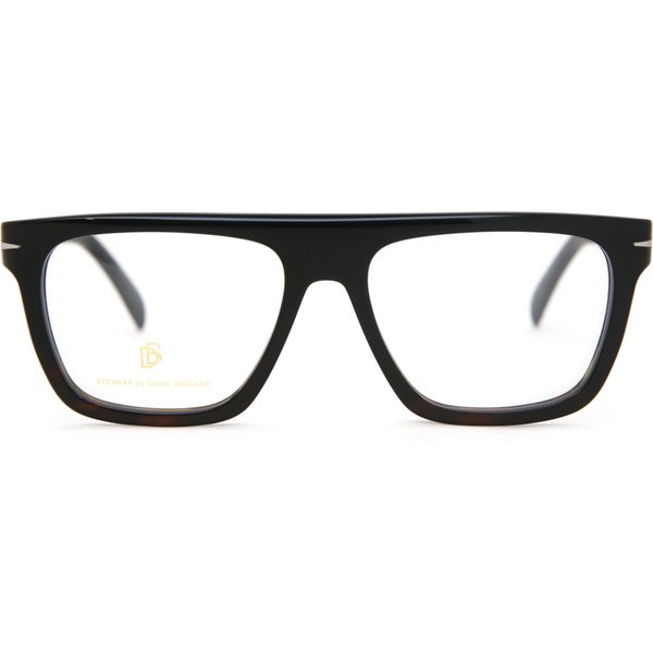 David Beckham DB 7096 37N Men's Eyeglasses Black Size 53 - Blue Light Block Available