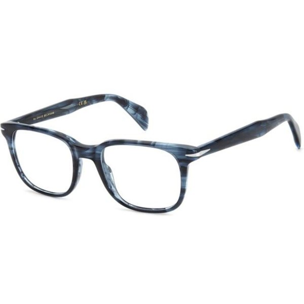 David Beckham DB 1184 38I Men's Eyeglasses Blue Size 52 - Blue Light Block Available