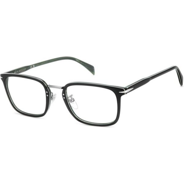 David Beckham DB 1211/G Asian Fit R2H Men's Eyeglasses Black Size 52 - Blue Light Block Available