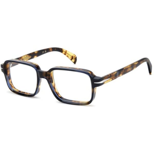 David Beckham DB 7167 4FK Men's Eyeglasses Tortoiseshell Size 52 - Blue Light Block Available